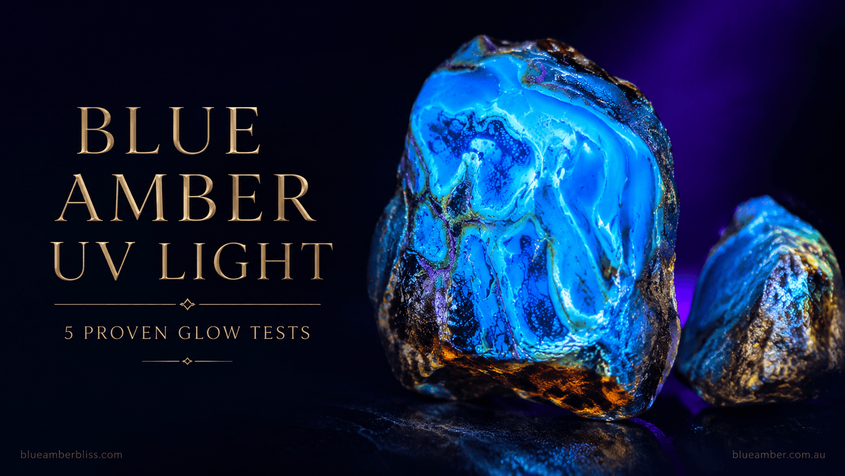 Blue Amber UV Light