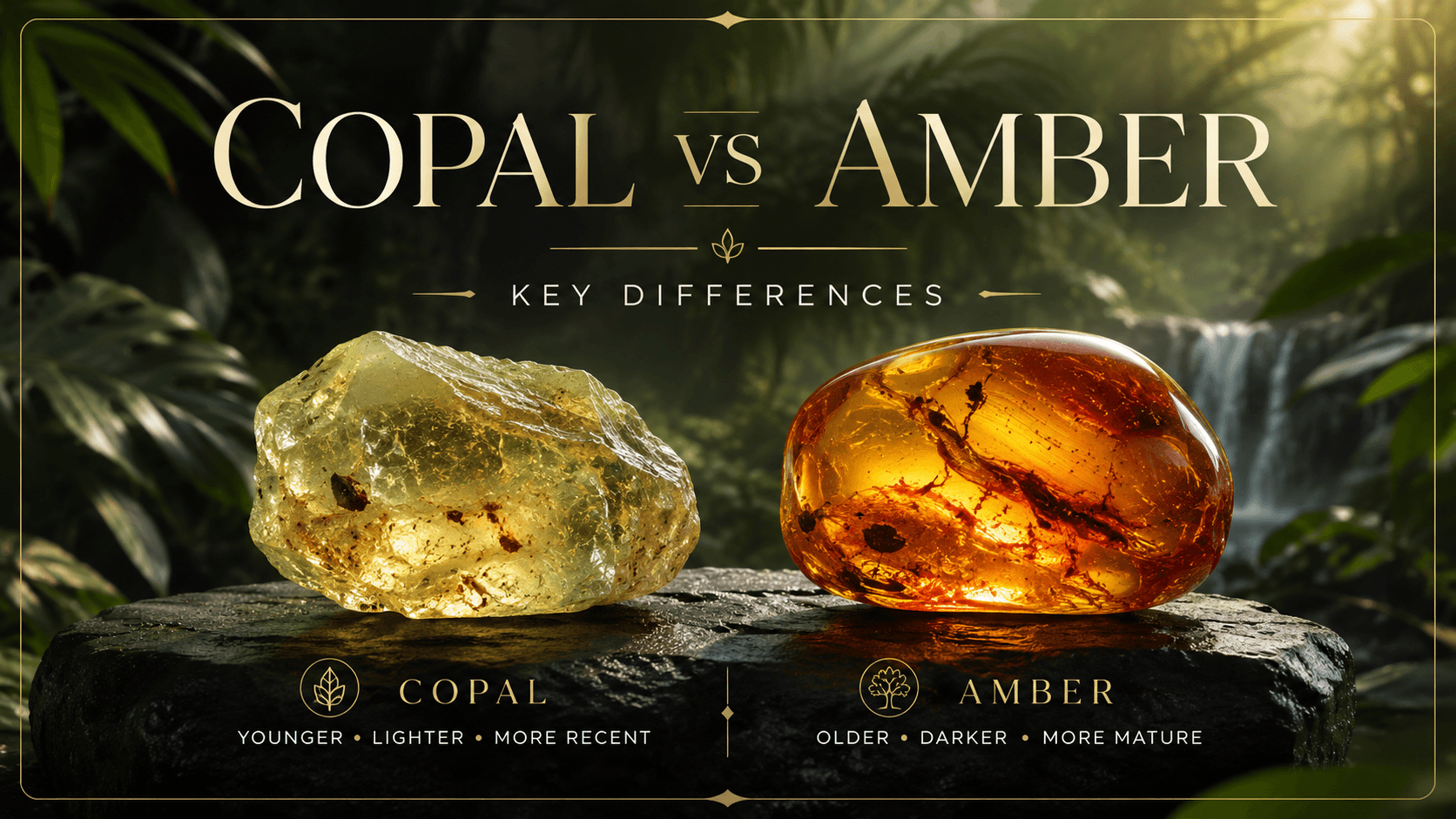 Copal vs Amber
