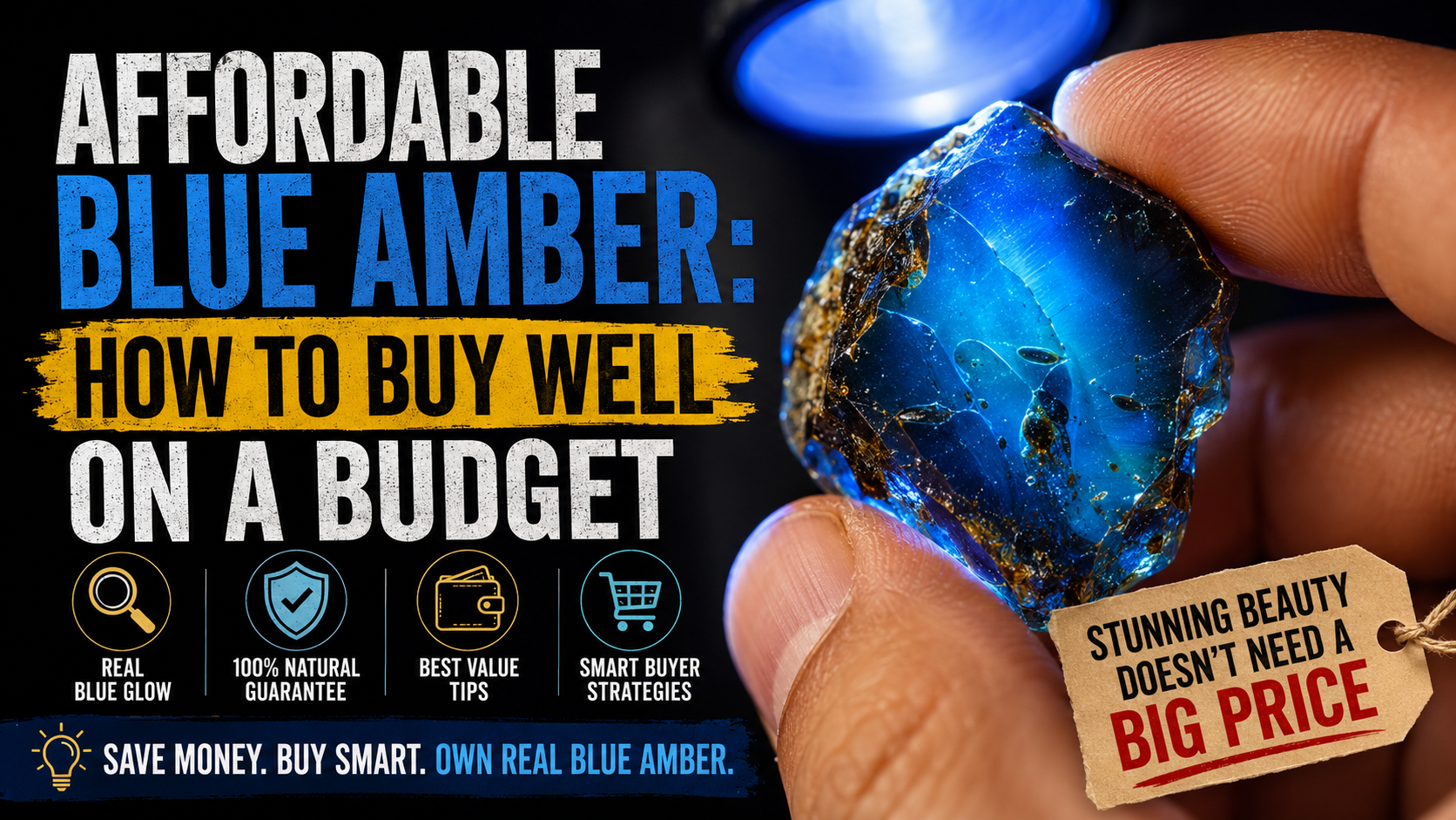 how to buy afforable blue amber