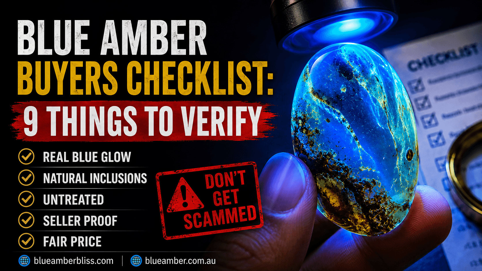 Blue Amber Buyer Checklist