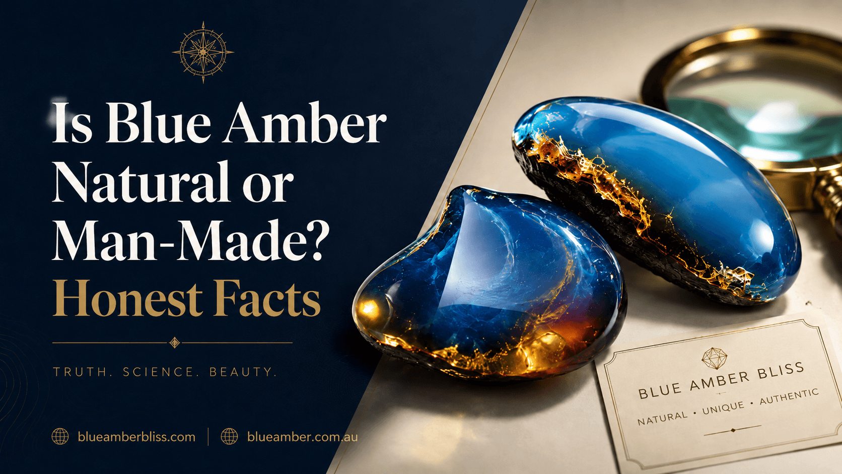 Is Blue Amber Natural or Man Made